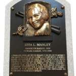 Effa Manley plaque